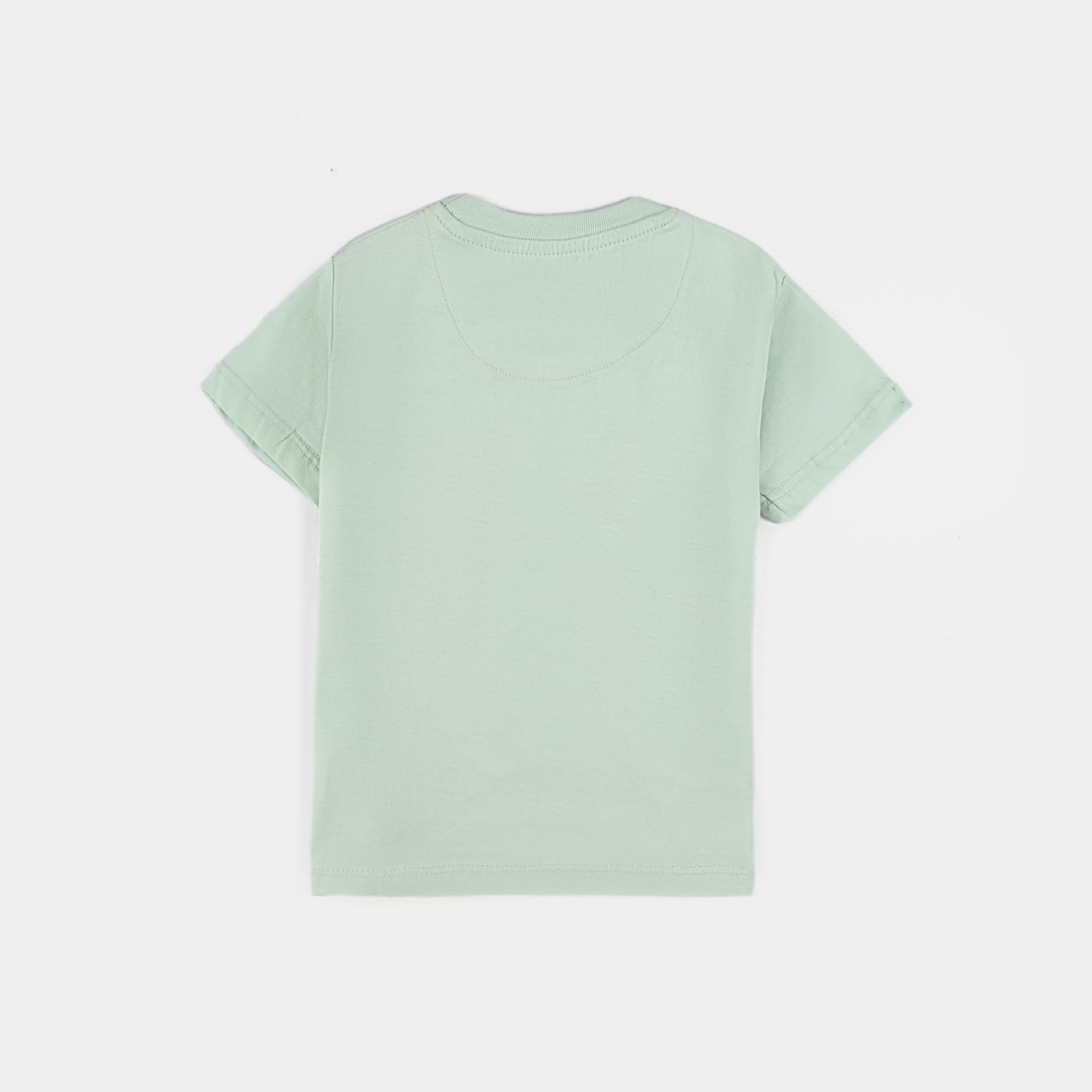 Infant Boys T Shirt Jungle Fair - Light Sea Green