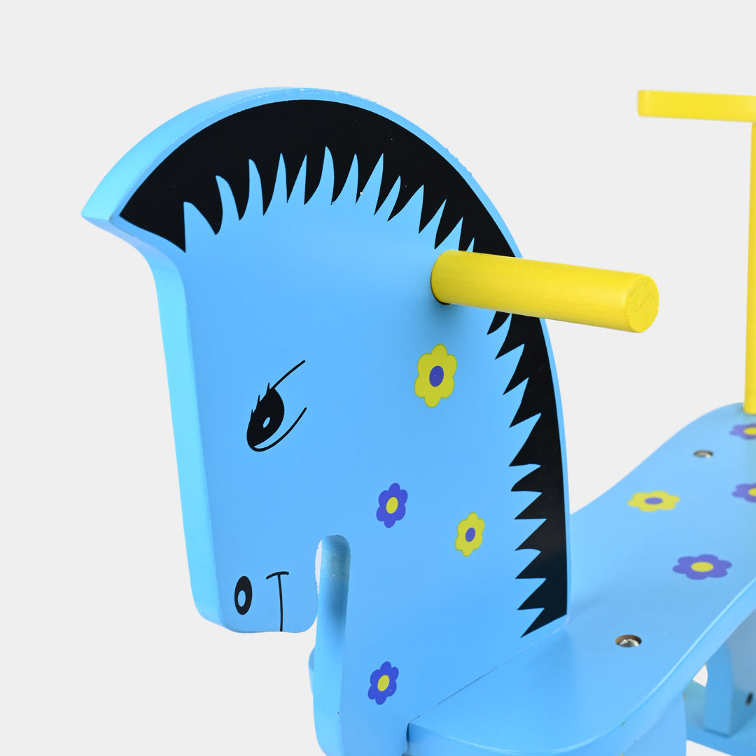 WOODEN ROCKING HORSE FOR KIDS