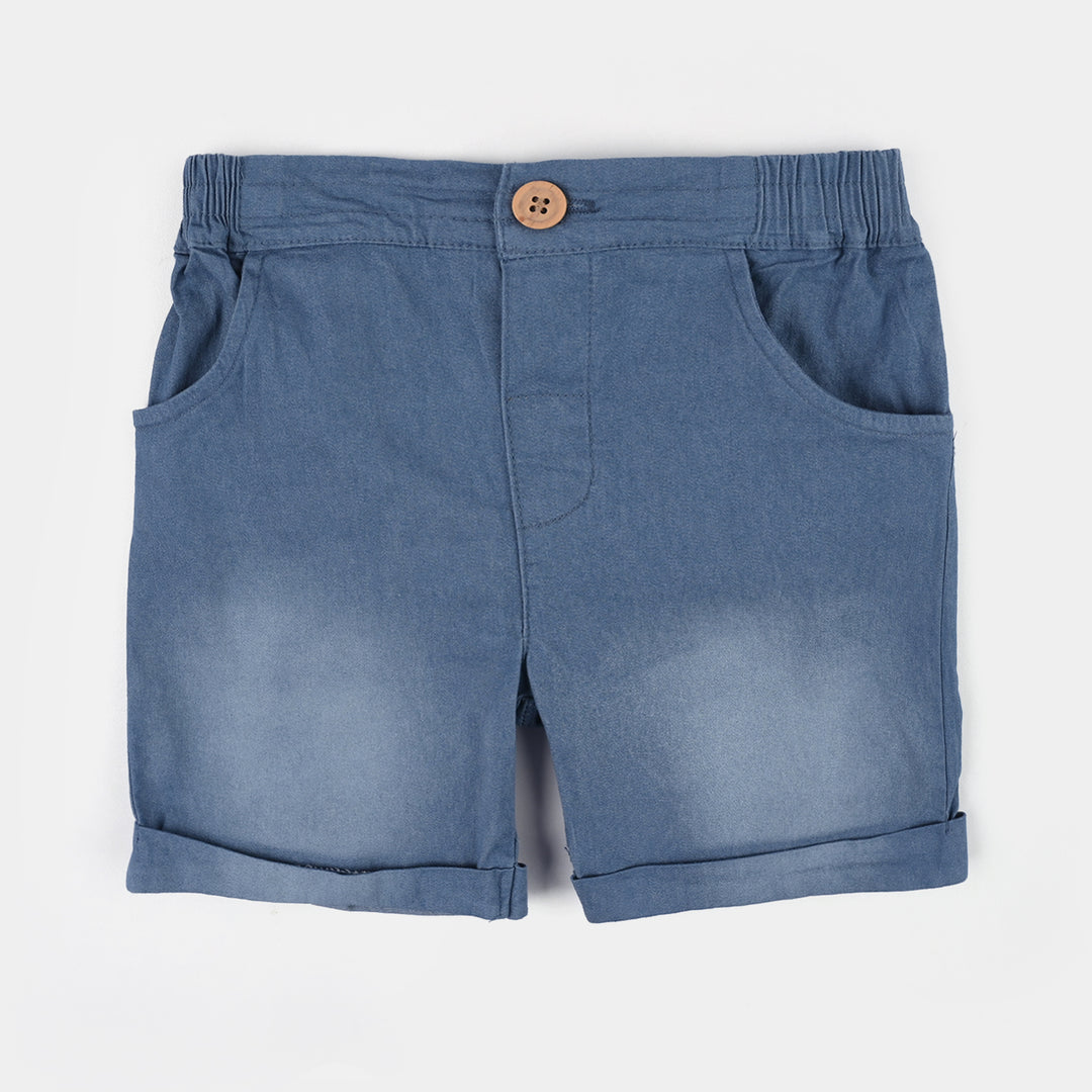 Infant Boys Jersey/Terry 2Pc Suit 287-030 E-C-NAVY