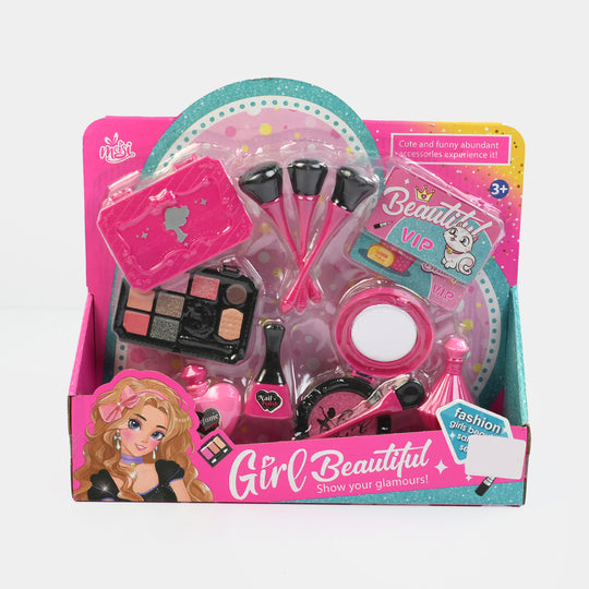 Girl Beautiful Makeup & Vanity Set