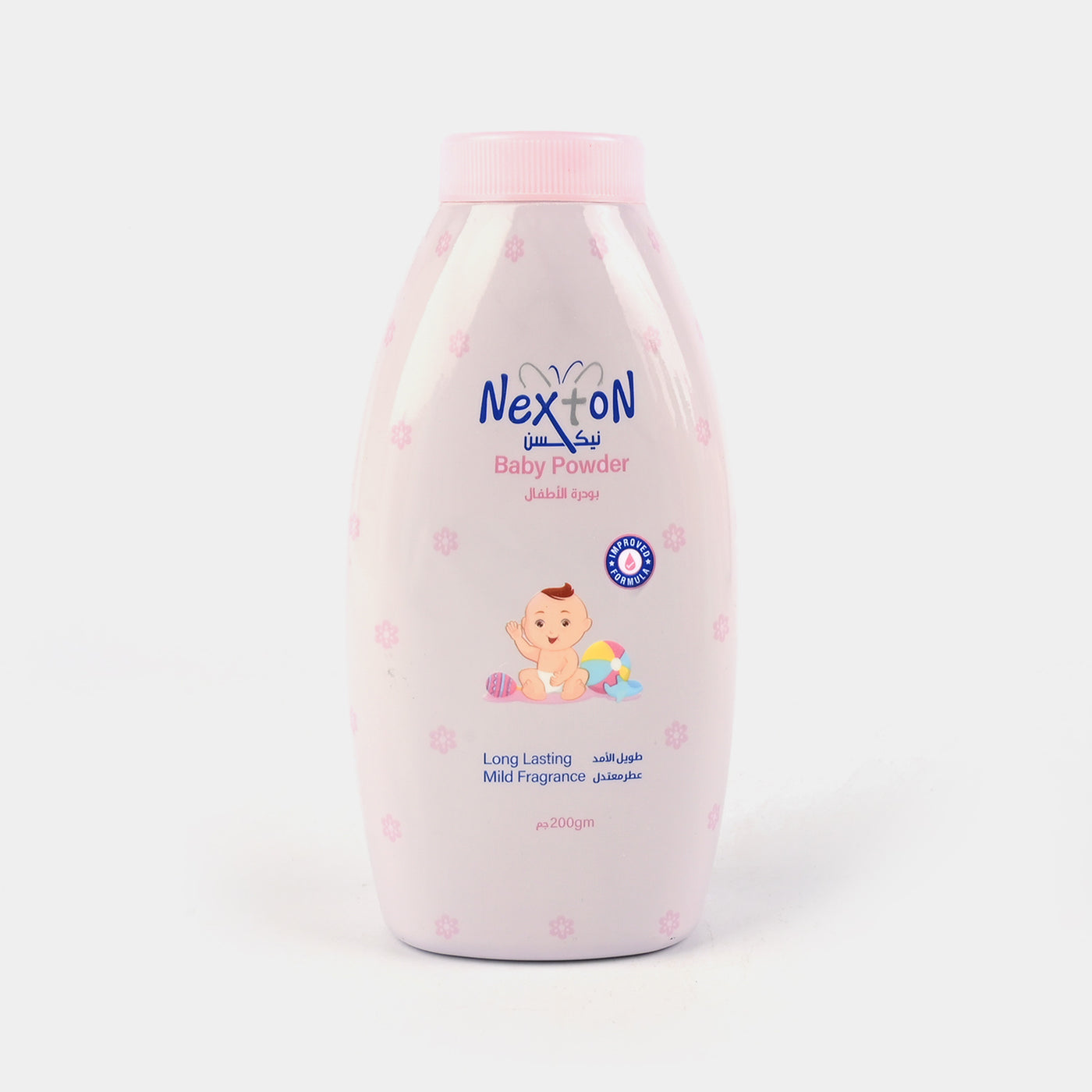 Nexton Mild Fragrance Baby Powder (Pink) | 200gm