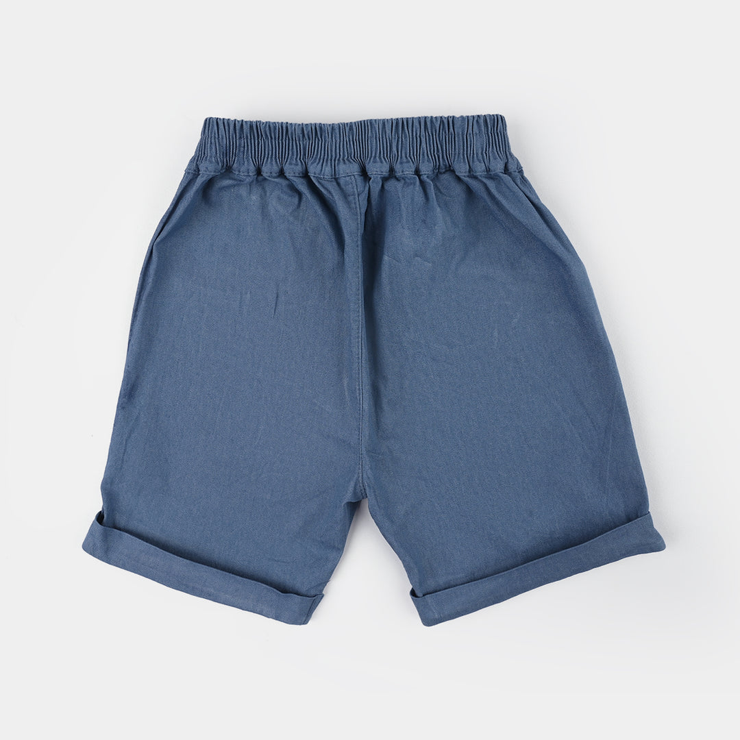 Infant Boys Jersey/Terry 2Pc Suit 287-030 E-C-NAVY