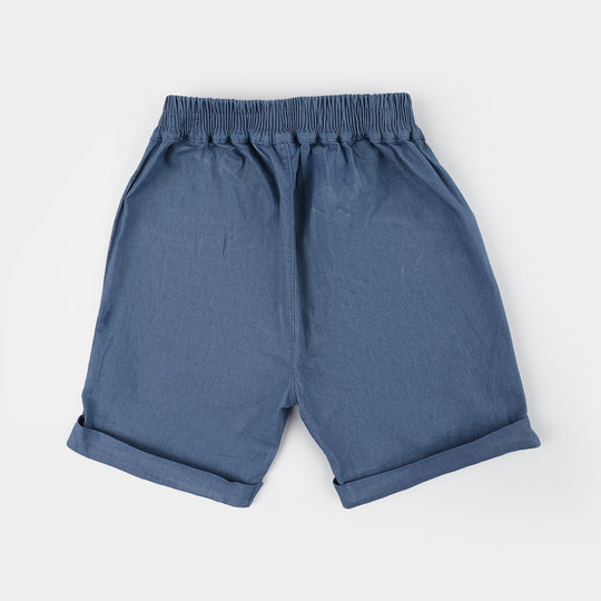 Infant Boys Jersey/Terry 2Pc Suit 287-030 E-C-NAVY