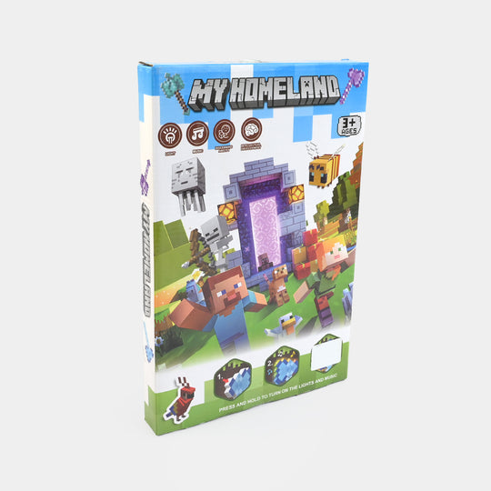 Building Blocks Playset with Light & Music