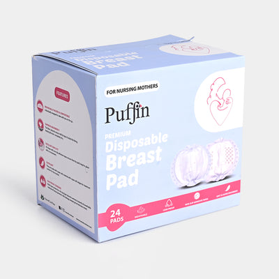 Puffin Disposable Breast/Nursing Pad | 24PCs