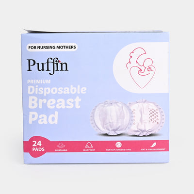 Puffin Disposable Breast/Nursing Pad | 24PCs