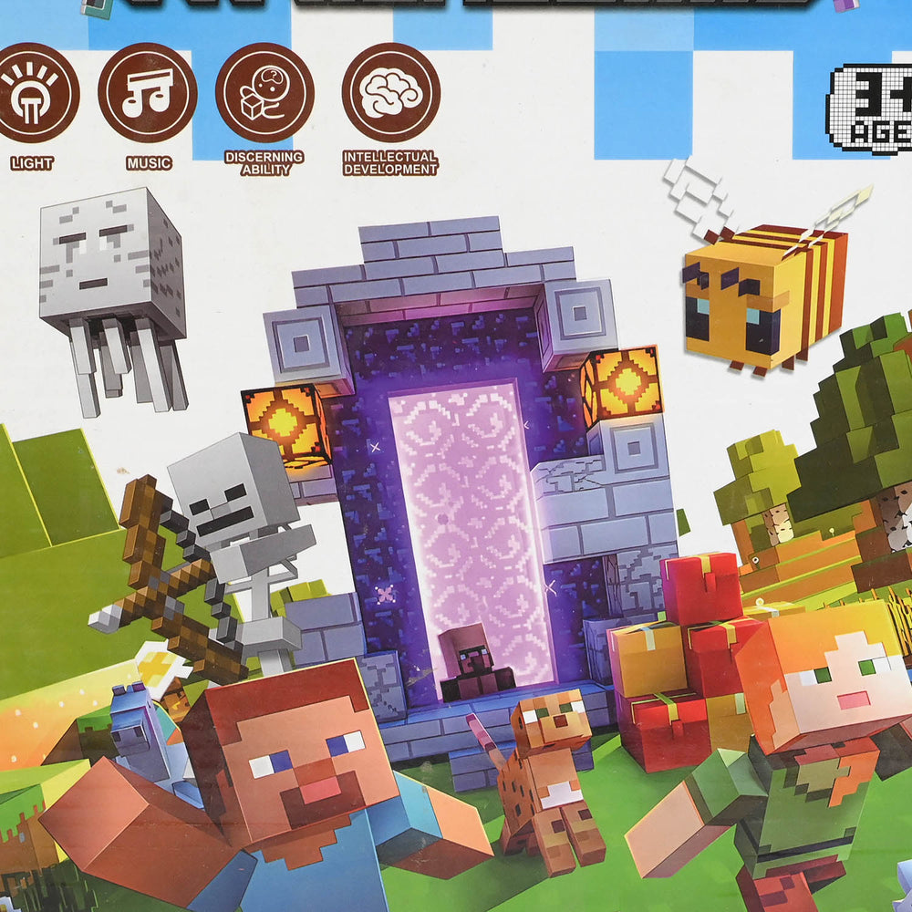 Building Blocks Playset with Light & Music