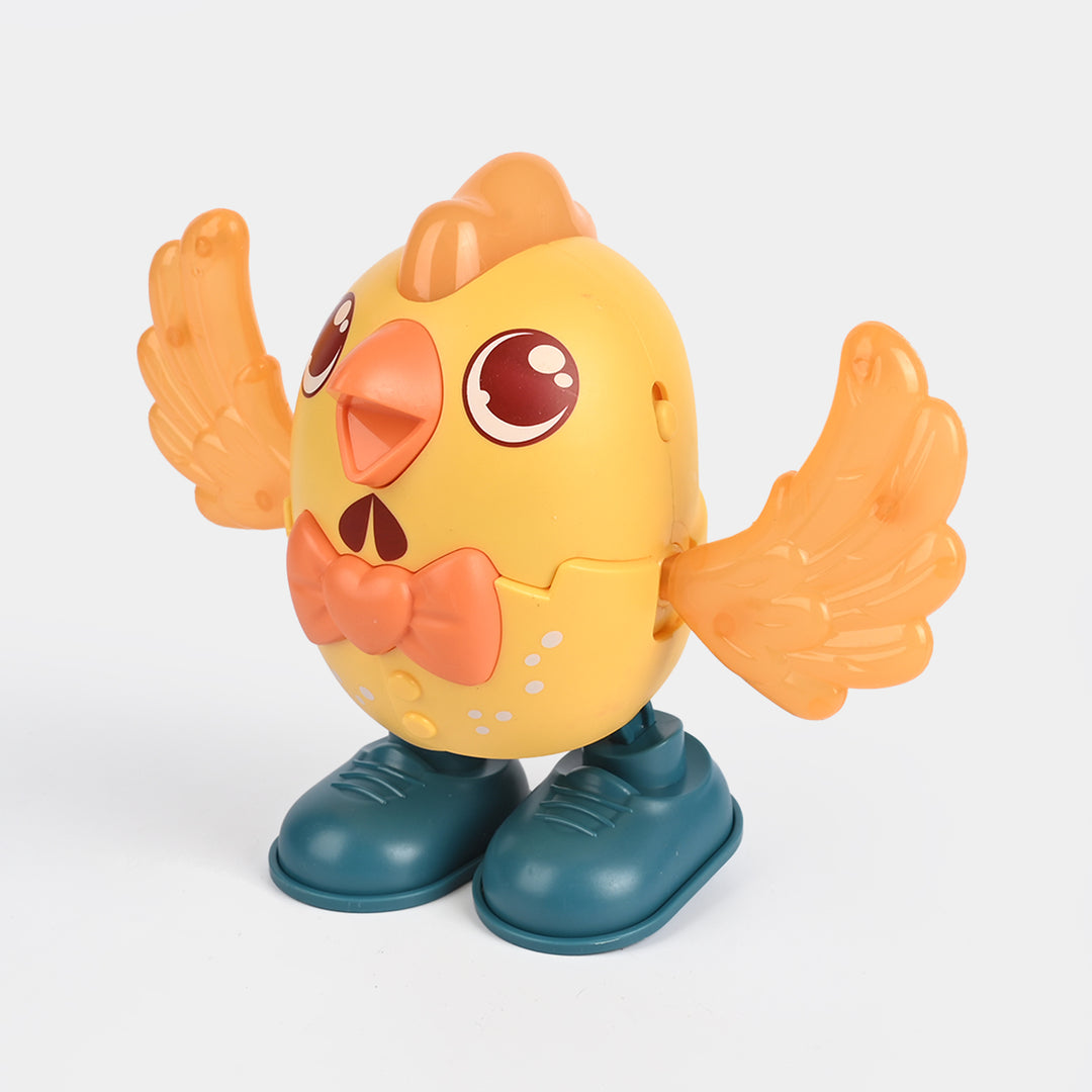 Electric Swing Chicken with Light & Musical Toy
