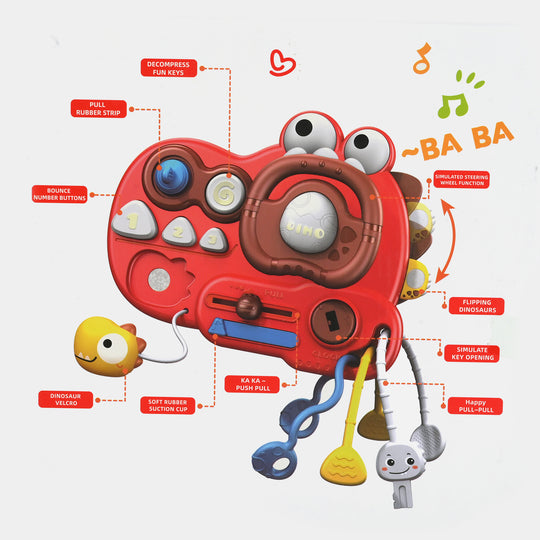 Electronic Fun Dinosaur Multifunctional Steering Wheel