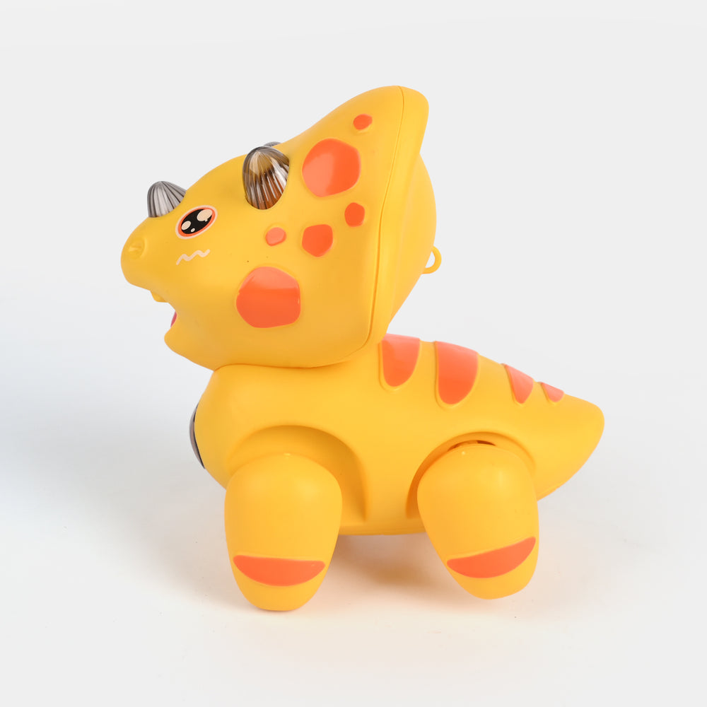 Cute Electric Dino with Light & Music Toy