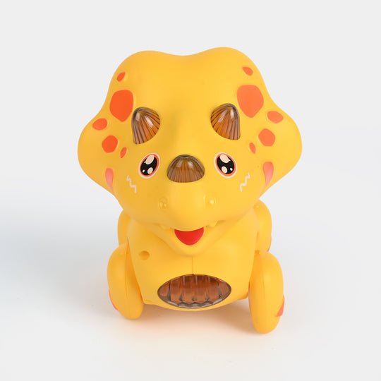 Cute Electric Dino with Light & Music Toy