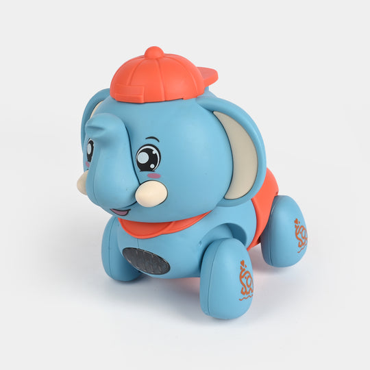 Cute Electric Elephant with Light & Music Toy