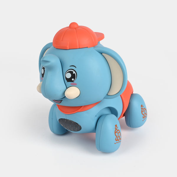 Cute Electric Elephant with Light & Music Toy