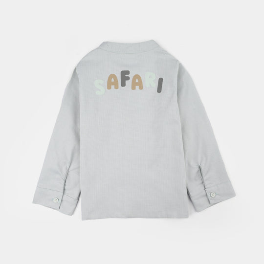 Infant Boys Jersey/Terry 2Pc Suit 294-004-GREEN