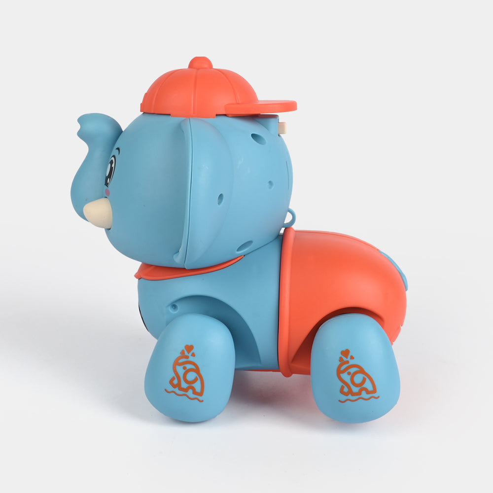 Cute Electric Elephant with Light & Music Toy