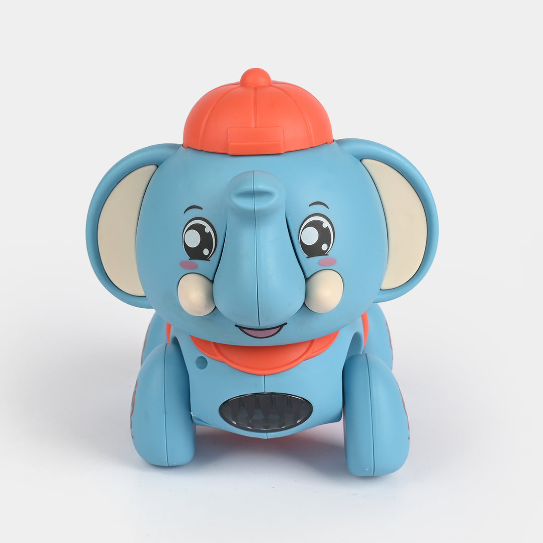 Cute Electric Elephant with Light & Music Toy