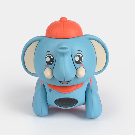 Cute Electric Elephant with Light & Music Toy