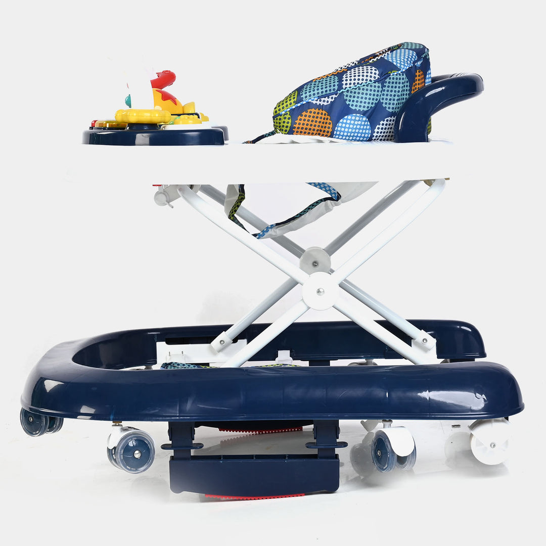 Baby Walker + Rocker 2in1 20C Navy Blue