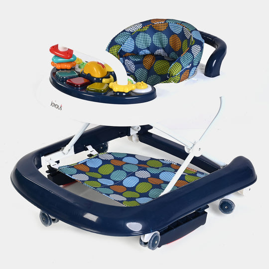 Baby Walker + Rocker 2in1 20C Navy Blue