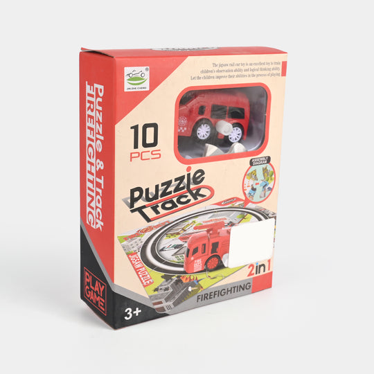 2 In 1 Puzzle Track Engineering Toy