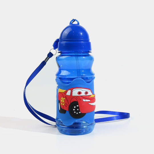 Kids Plastic Water Bottle with Carrying Strap