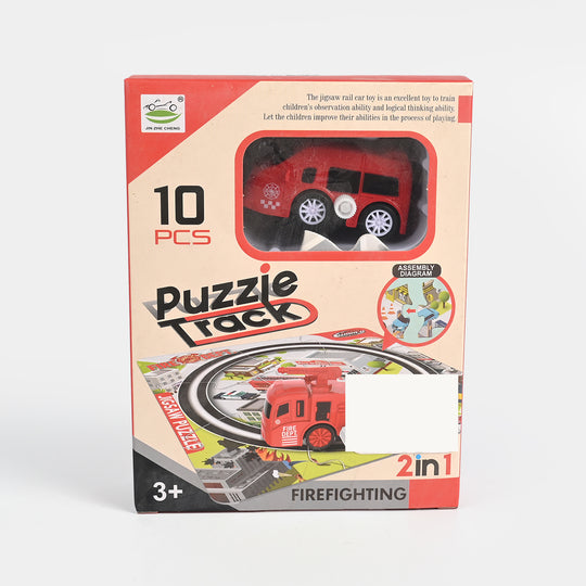 2 In 1 Puzzle Track Engineering Toy