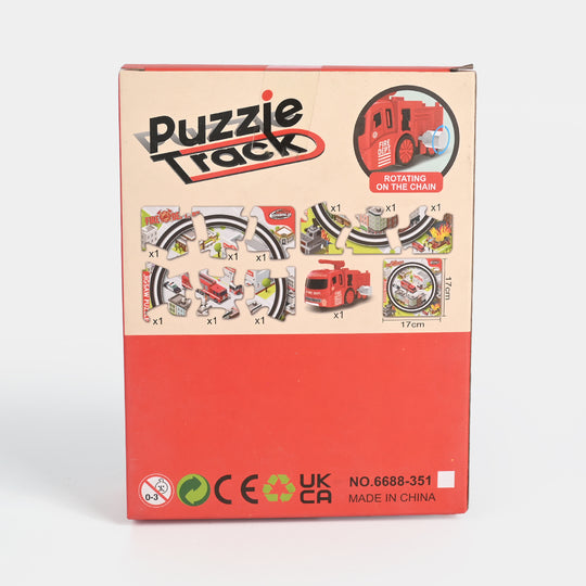 2 In 1 Puzzle Track Engineering Toy