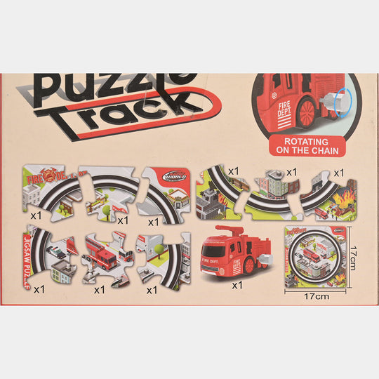 2 In 1 Puzzle Track Engineering Toy