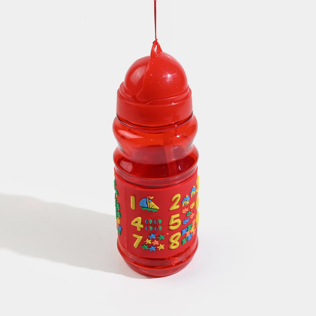 Kids Plastic Water Bottle with Carrying Strap