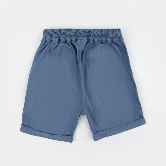 Infant Boys Jersey/Terry 2Pc Suit 287-027 E-C-BLUE