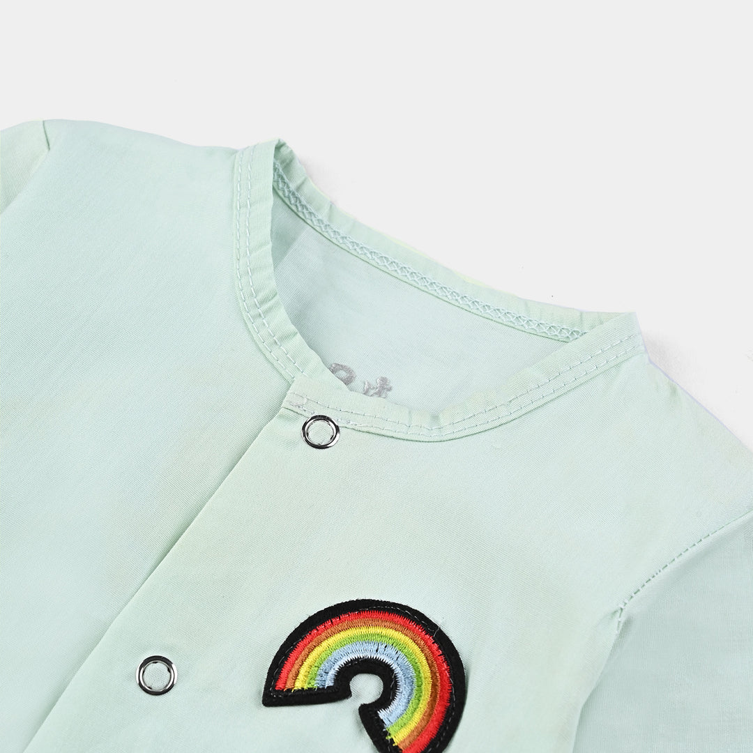 Infants Unisex Vest Mint - Rainbow-Mint