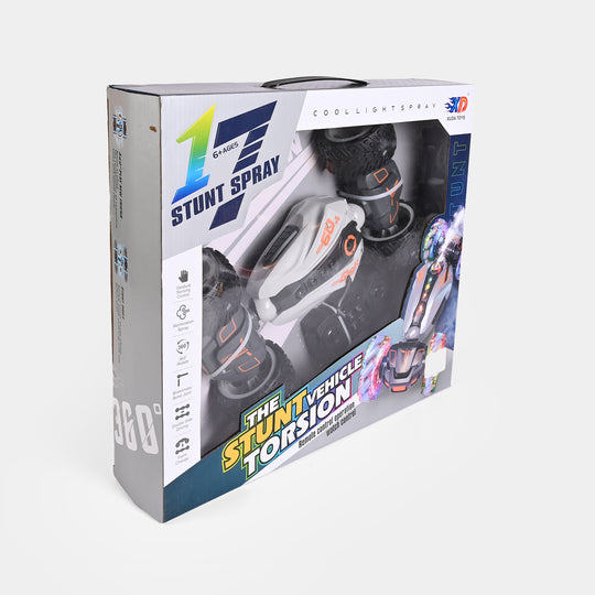 Remote Control Stunt Car with Sound & Spray