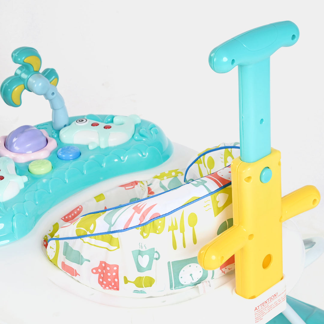 Baby Walker + Rocker 2in1 619 Sea Green