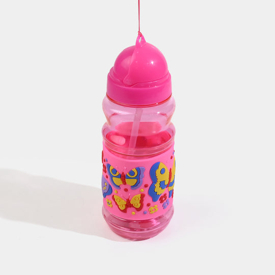 Kids Plastic Water Bottle with Carrying Strap