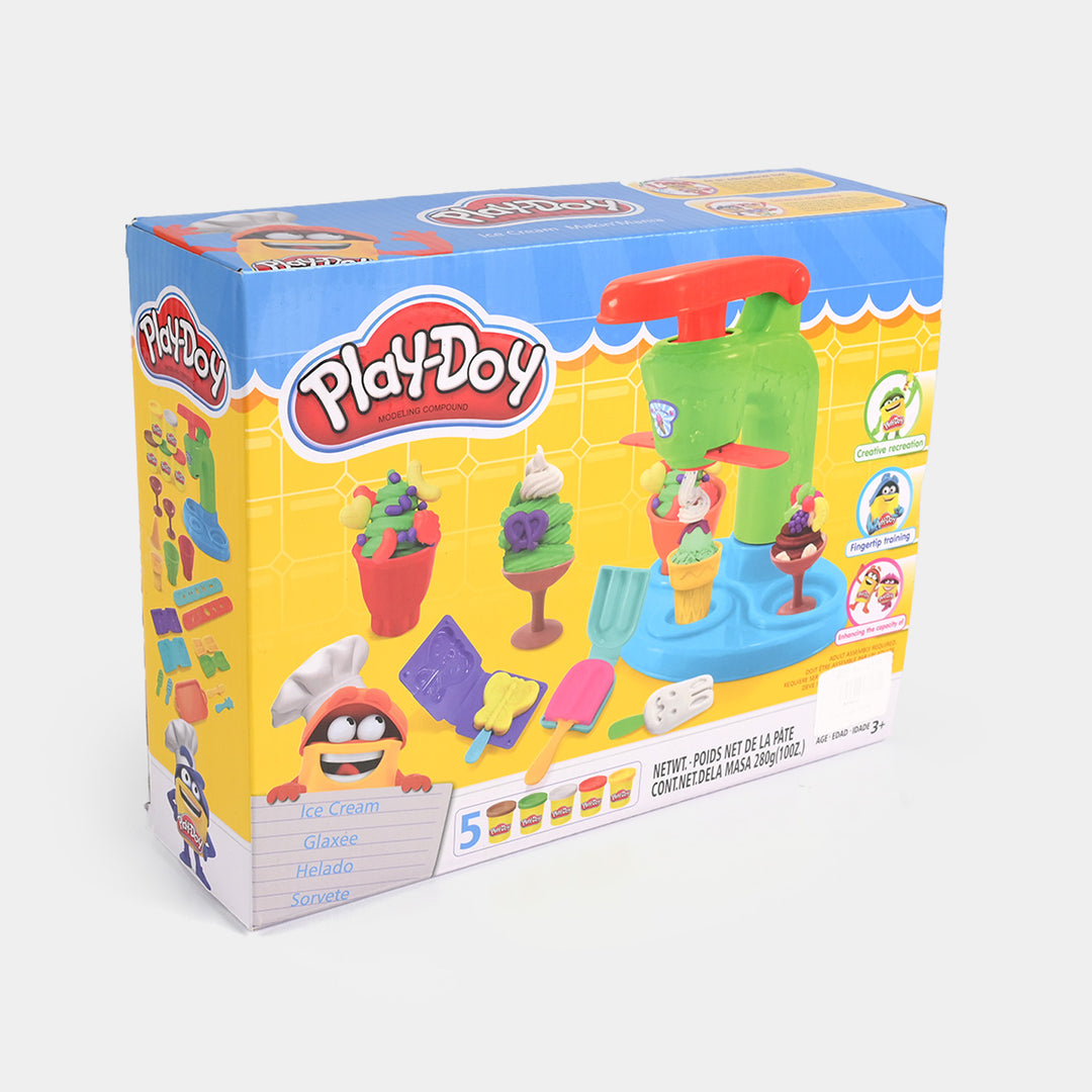 Play  Dough | Ice Cream Machine Set