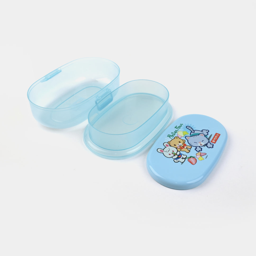 Lion Star Oval Pop Lunch Box Pack of 2-Blue