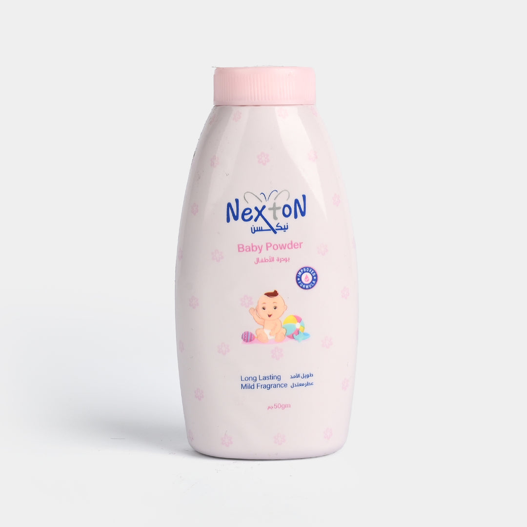 Nexton Baby Powder 50gm (Pink)