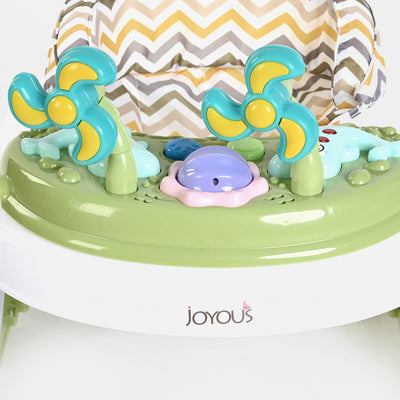 Baby Walker + Rocker 2in1 619 Sea L.Green