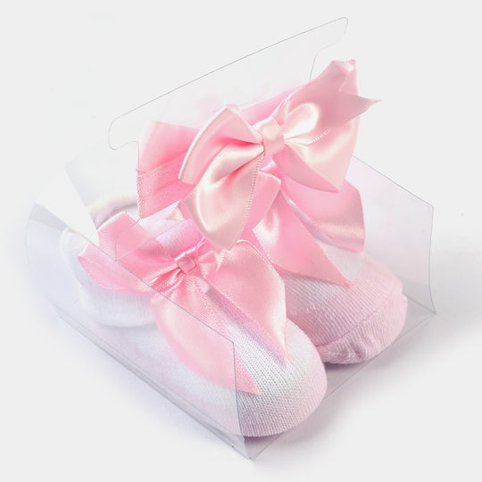 Baby Girl Socks  & Headband Pack of 3 Gift Set