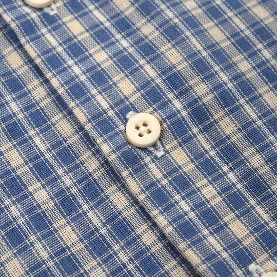 Boys Cotton Casual Shirt H/S Find Your Adventure-BLUE