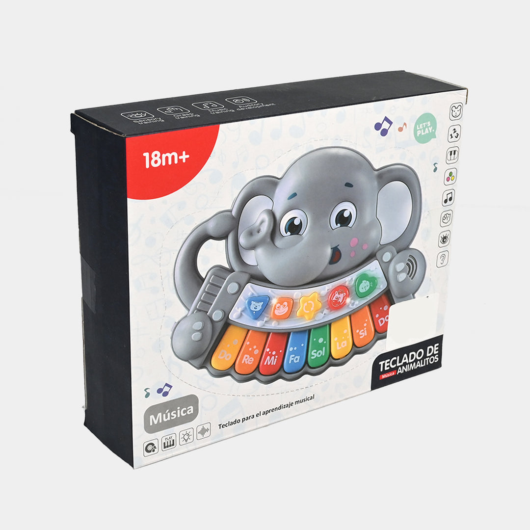 Musical Learning Little Piano For Kids - Elephant