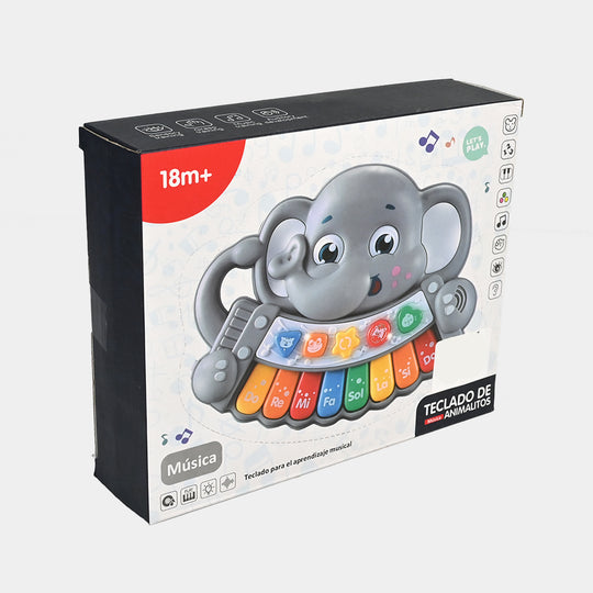 Musical Learning Little Piano For Kids - Elephant