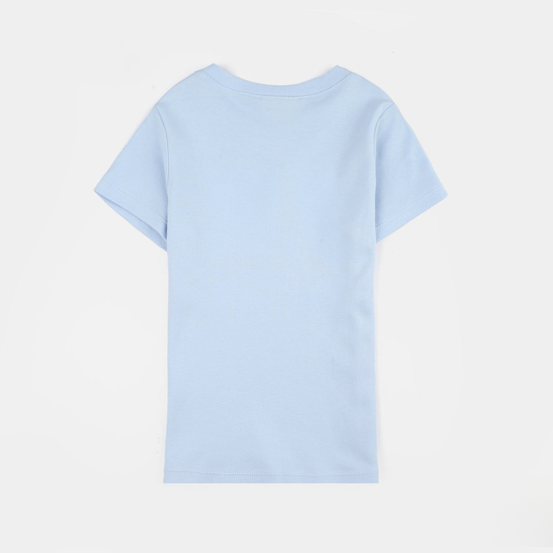 Infant Boys Jersey/Terry 2Pc Suit 287-048 E-C-BLUE