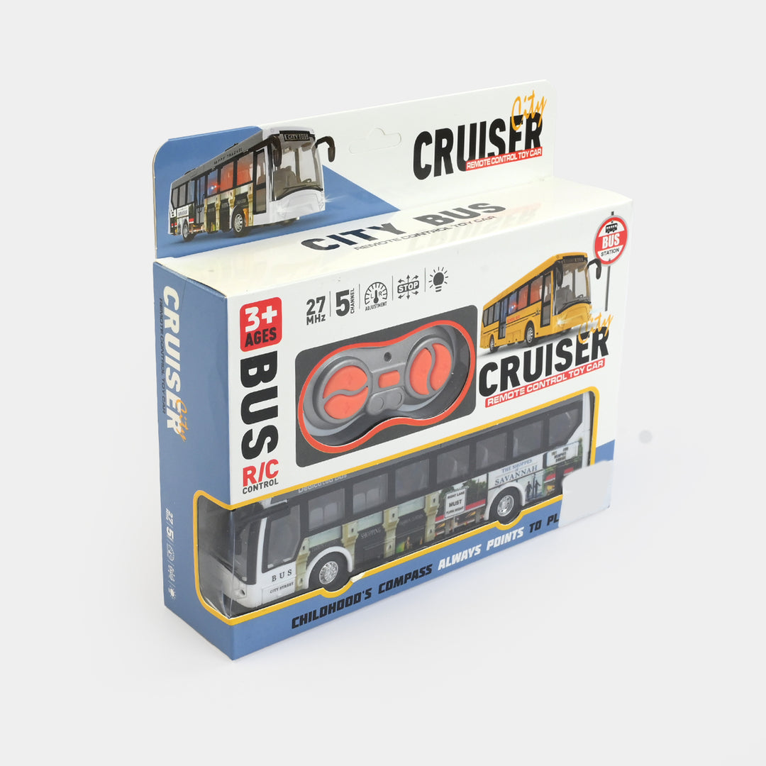 Remote Control City Bus with Light & Sound