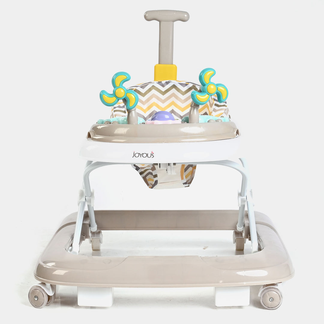 Baby Walker + Rocker 2in1 619 BEIGE