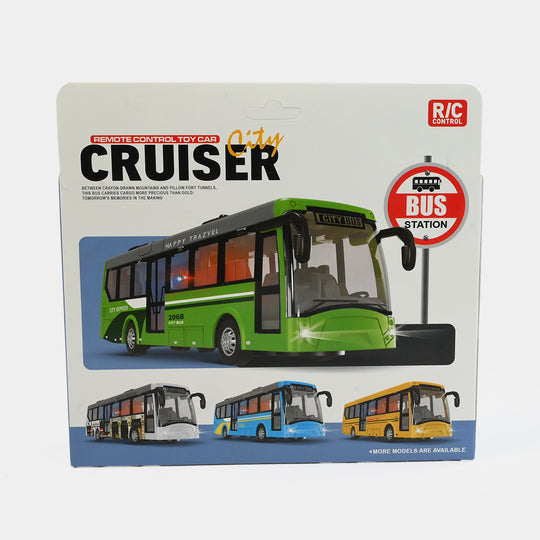 Remote Control City Bus with Light & Sound