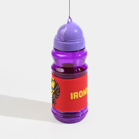 Kids Plastic Water Bottle with Carrying Strap