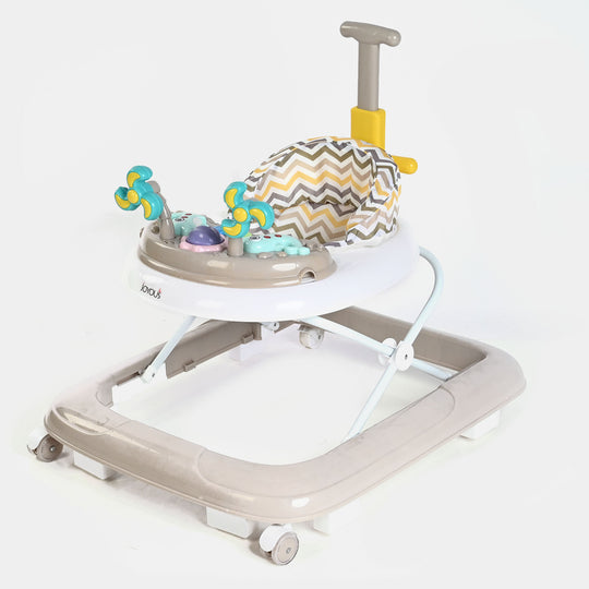 Baby Walker + Rocker 2in1 619 BEIGE