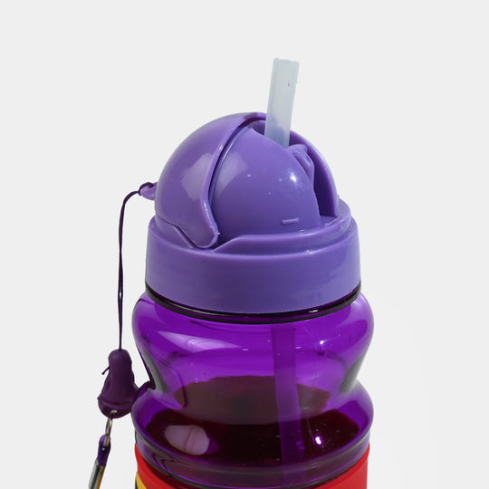 Kids Plastic Water Bottle with Carrying Strap