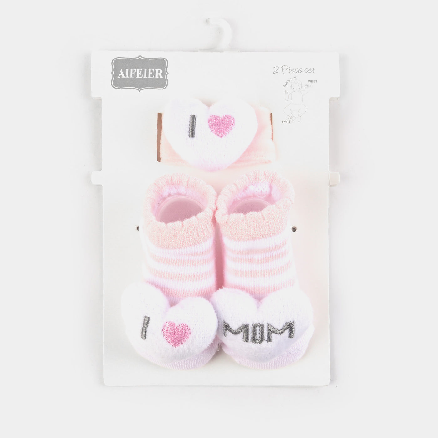 Baby Socks With Wrist Band | 0-9M